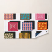Rectangles et ombres (Serviette à main)