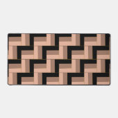 Rectangles géométriques Brown Mocha Noir (Recto)