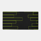Rectangles Vert Lime et Noir (Recto)