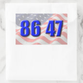 Rectangulaire 96 47 Sticker (Sac)