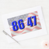 Rectangulaire 96 47 Sticker (Enveloppe)