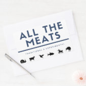 Rectangulaire ATM - Sticker (Enveloppe)