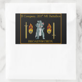 Rectangulaire B Sticker CO (Sac)