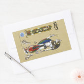 Rectangulaire Bast Rectangle Sticker (Enveloppe)