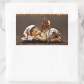 Rectangulaire Beau Sticker Angel de Dormir (Sac)