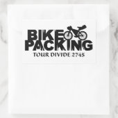 Rectangulaire Bikepacking : Sticker Tour Divide (Sac)