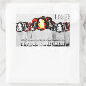Rectangulaire BSOFD Unité Ov Lonely Sticker (Sac)