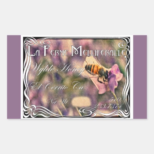 Rectangulaire Chou - Sticker Logo (Devant)