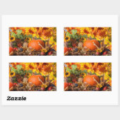 RECTANGULAIRE "CHUTE POUR LA CHUTE / VACANCES" MERCI STICKER (Feuille)