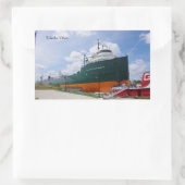 Rectangulaire Col James M. Scolmaker sticker (Sac)