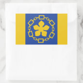 Rectangulaire Drapeau de Hamilton (Ontario) Sticker rectangulair (Sac)