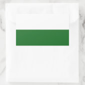 Rectangulaire Drapeau de Saxony Rectangular Sticker (Sac)