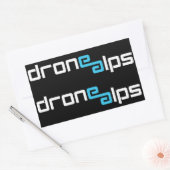 Rectangulaire Drone Alps Sticker Pack (Enveloppe)