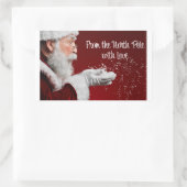 Rectangulaire Du pôle Nord avec Sticker d'amour (Sac)