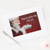 Rectangulaire Du pôle Nord avec Sticker d'amour (Enveloppe)