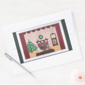 Rectangulaire Est-il déjà là ? Sticker 2015CardContest (Enveloppe)