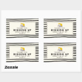 Rectangulaire FAIS-LE ! Sticker Favoris (Feuille)