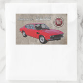 RECTANGULAIRE FIAT DINO 2400 STICKER (Sac)