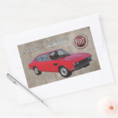 RECTANGULAIRE FIAT DINO 2400 STICKER (Enveloppe)
