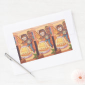 Rectangulaire Hatch Day Hype Sticker – Chicken Lover Gift  (Enveloppe)