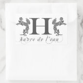 Rectangulaire Haverleau : Sticker Rectangle (Sac)