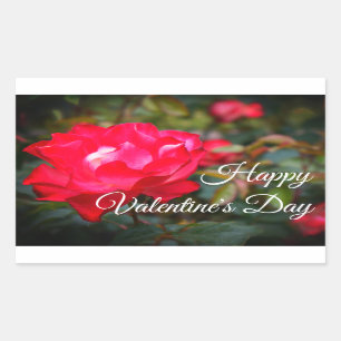 Rectangulaire Heureuse Sainte-Valentin Cherry Parfait #2 Sticker