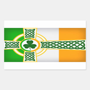 Rectangulaire Image irlandaise pour Sticker