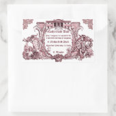 Rectangulaire Jane Austen : Sticker à billes de Netherfield (Sac)
