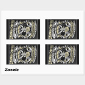 Rectangulaire Je suis un Sticker Machiniste (Feuille)