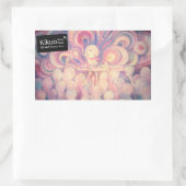 Rectangulaire Kikuo Music Radio / Hoshi-kun DJ Sticker (Sac)