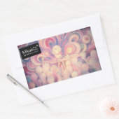 Rectangulaire Kikuo Music Radio / Hoshi-kun DJ Sticker (Enveloppe)