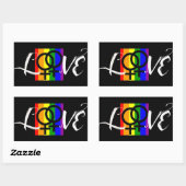 RECTANGULAIRE L VE BUMPER STICKER (Feuille)