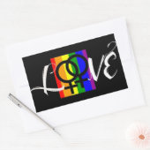 RECTANGULAIRE L VE BUMPER STICKER (Enveloppe)