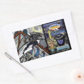 Rectangulaire Leaps Moonwill + Sticker Couverture (Enveloppe)