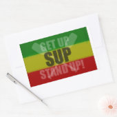 Rectangulaire Levez-vous debout Sticker SUP (Enveloppe)