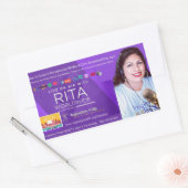 Rectangulaire Live On Air Avec Sticker Rita (Enveloppe)