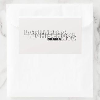 Rectangulaire Lycée LaGuardia - Drama - Sticker