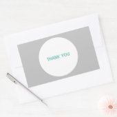 RECTANGULAIRE MERCI STICKER (Enveloppe)
