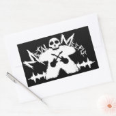 Rectangulaire Métal Meeple - Sticker (Enveloppe)