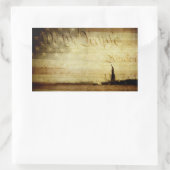 Rectangulaire Nous Sticker Du Peuple (Sac)