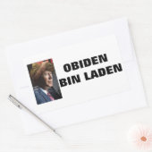 RECTANGULAIRE OBIDEN BIN LADEN STICKER (Enveloppe)