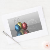Rectangulaire OEufs de Pâques - Sticker (Enveloppe)