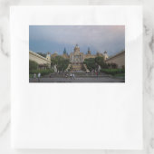 Rectangulaire Palau Nacional, Sticker de Barcelone (Sac)