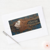 Rectangulaire Plumita Voladora Sticker Sheet (Enveloppe)