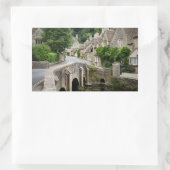 Rectangulaire Pont à Castle Combe, UK rectangle sticker (Sac)