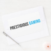 Rectangulaire Prestigieux sticker de jeu (Enveloppe)
