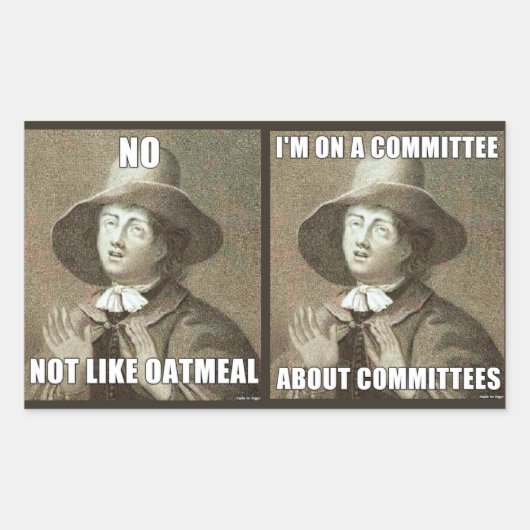 Rectangulaire Problèmes Quaker Sticker Pack (Devant)