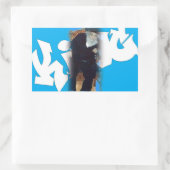 Rectangulaire Saba King Sticker Rectangle (Sac)