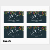 Rectangulaire Saison de Joy Rectangle Sticker (Feuille)
