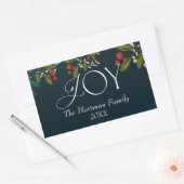 Rectangulaire Saison de Joy Rectangle Sticker (Enveloppe)